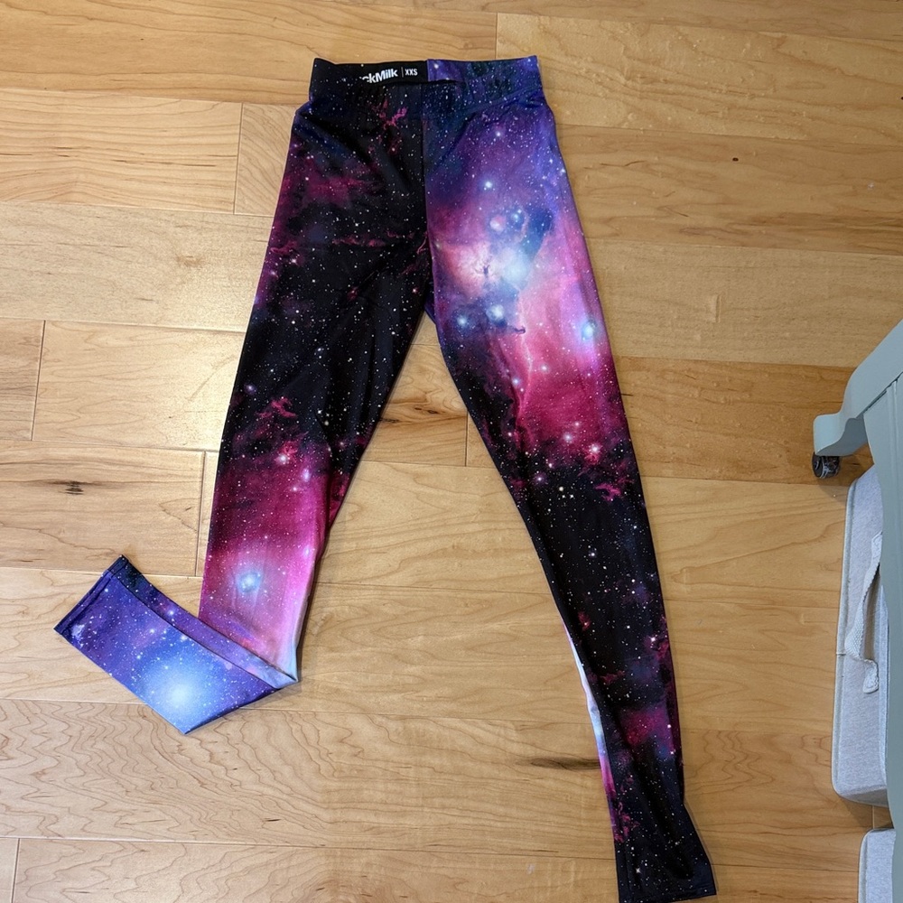 Galaxy Print Blackmilk Clothing  Leggings